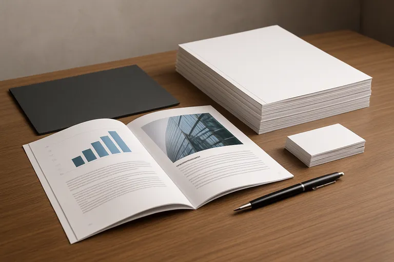 Presentatiemateriaal voor professionals